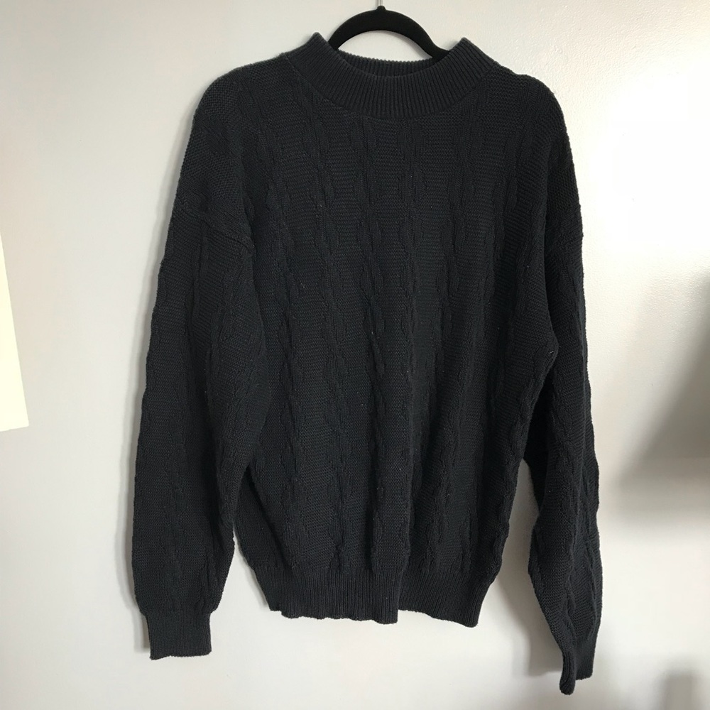 Heavy Cable Knit Sweater